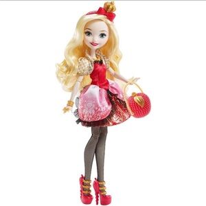 The Ever After High "Apple White" 
Daughter of Snow White.
